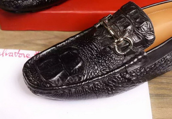Salvatore Ferragamo Business Casual Men Shoes--065